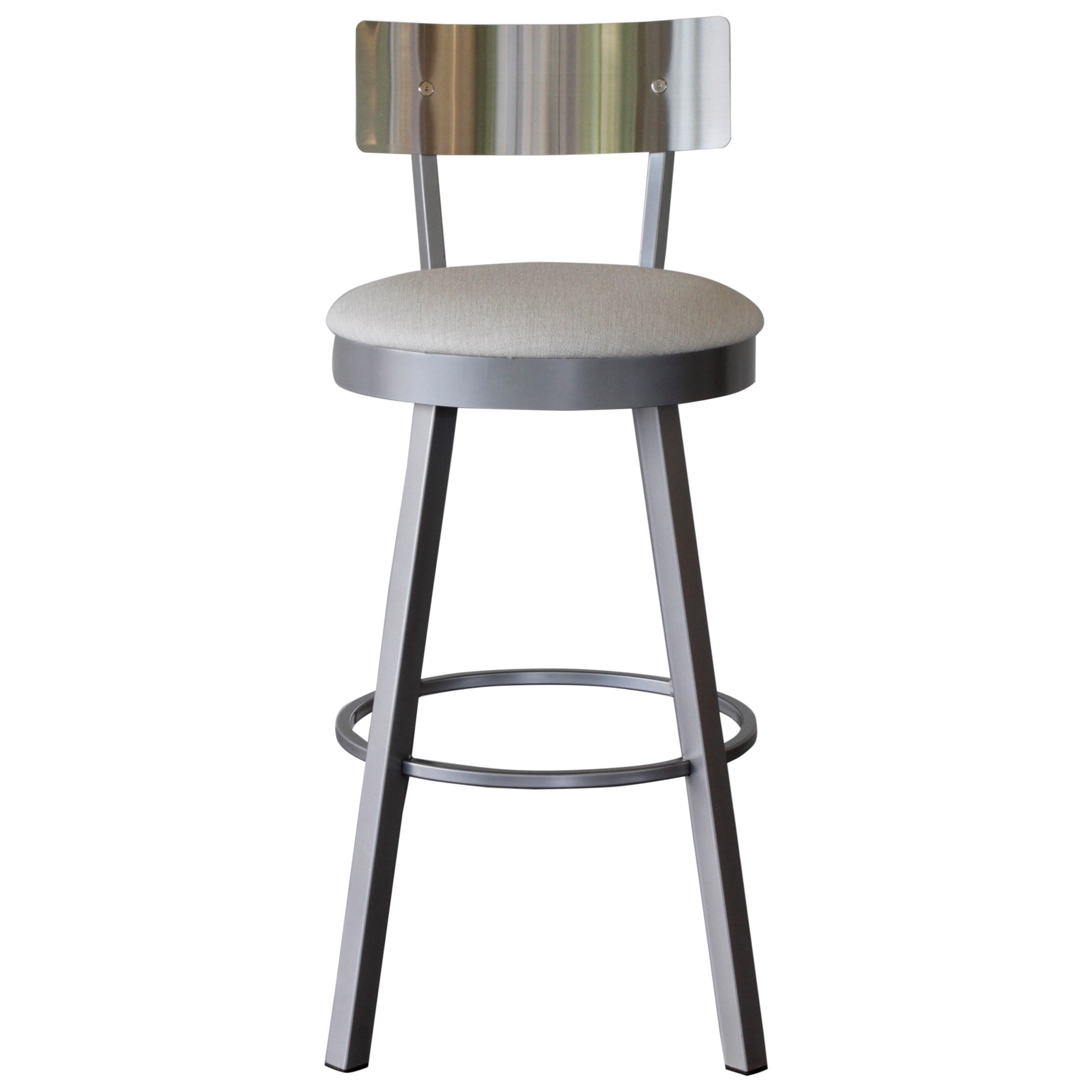Amisco lauren on sale swivel stool
